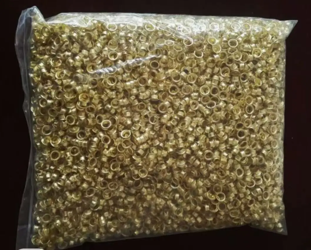

Factory price 1bag 5.5mm/6mm/8mm/10mm/12mm eyelet / grommet nickel plated universal size
