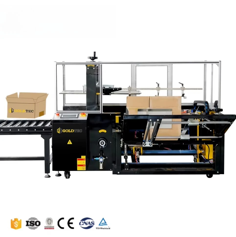 Most Popular Large Box Packing Carton Forming And Sealing Machine