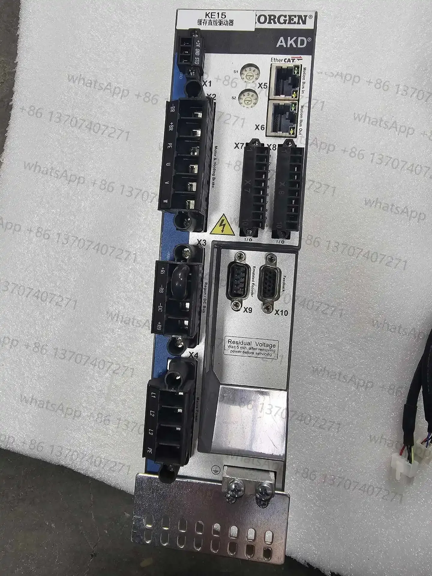 

Second-hand AKD-P00307-NBEC-0000 Servo Drive for Kollmorgen