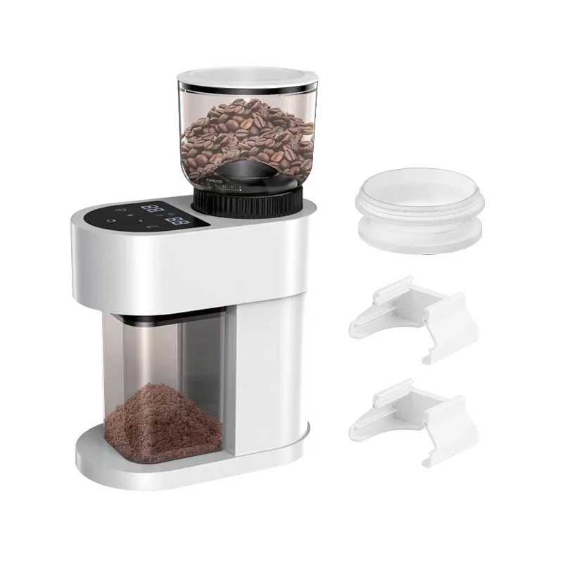 

2025 New Smart 51/58 mm Professional COffee Bean Grinder 110 V 220V Commercial Espresso Coffee Grinder Machine for Home Use