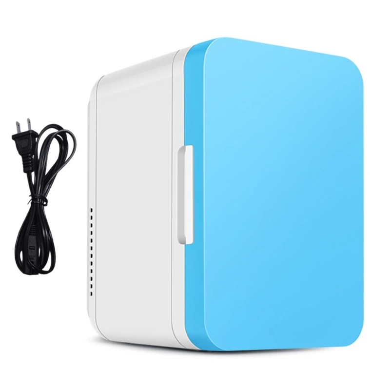 Double Layer Refrigerator Thermoelectric Coolers Warmer for Car Office Dorm Home 8L Mini Fridge for Food Drink Universal D7YA