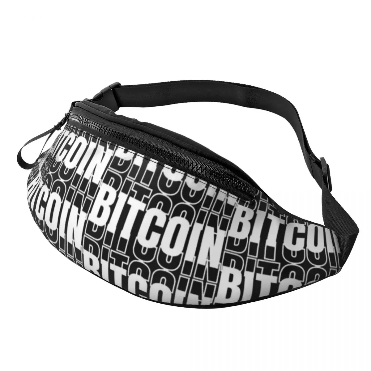 Bition Printed Waist Bags Meme Humor Funny Fashion Belt Bags Unisex Travel Fanny Pack Design Banana Packs