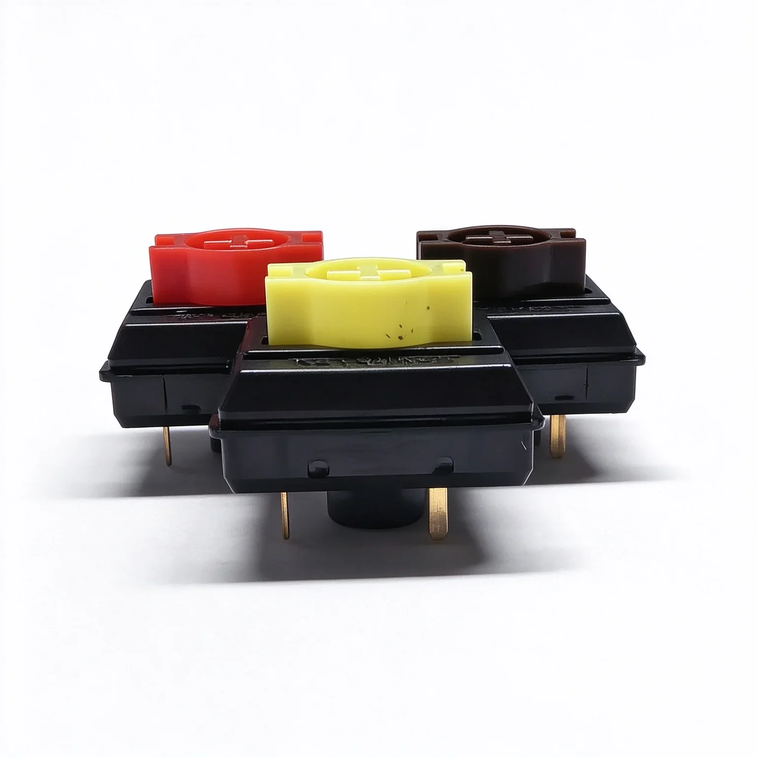 Gateron Milk POM Low Profile Switch 3Pin Brown Red Yellow Linear Tactile Ultra- thin Mechanical Keyboard for Keychron J9 ultra