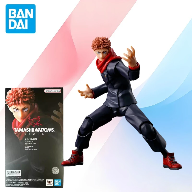 

In Stock BANDAI Original Box S.H.Figuarts JUJUTSU KAISEN YUJI ITADORI SHF Action Figure Model Gift for Kids Foam Box Packaging