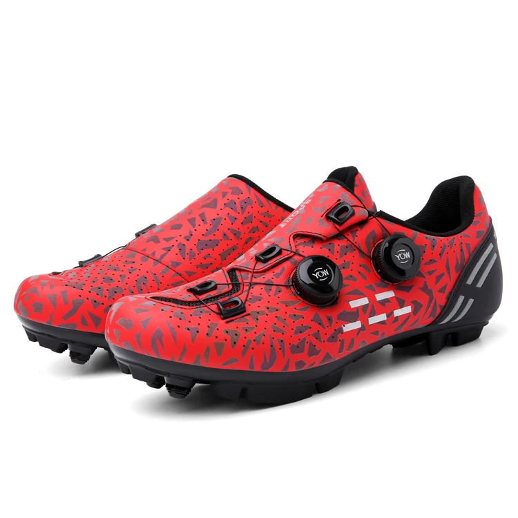 Cycling Shoes Road Bike Men Racing Contest Self-Locking Speed Bicycle Sneakers Women Spd Cleats Cycling Footwear 36-44