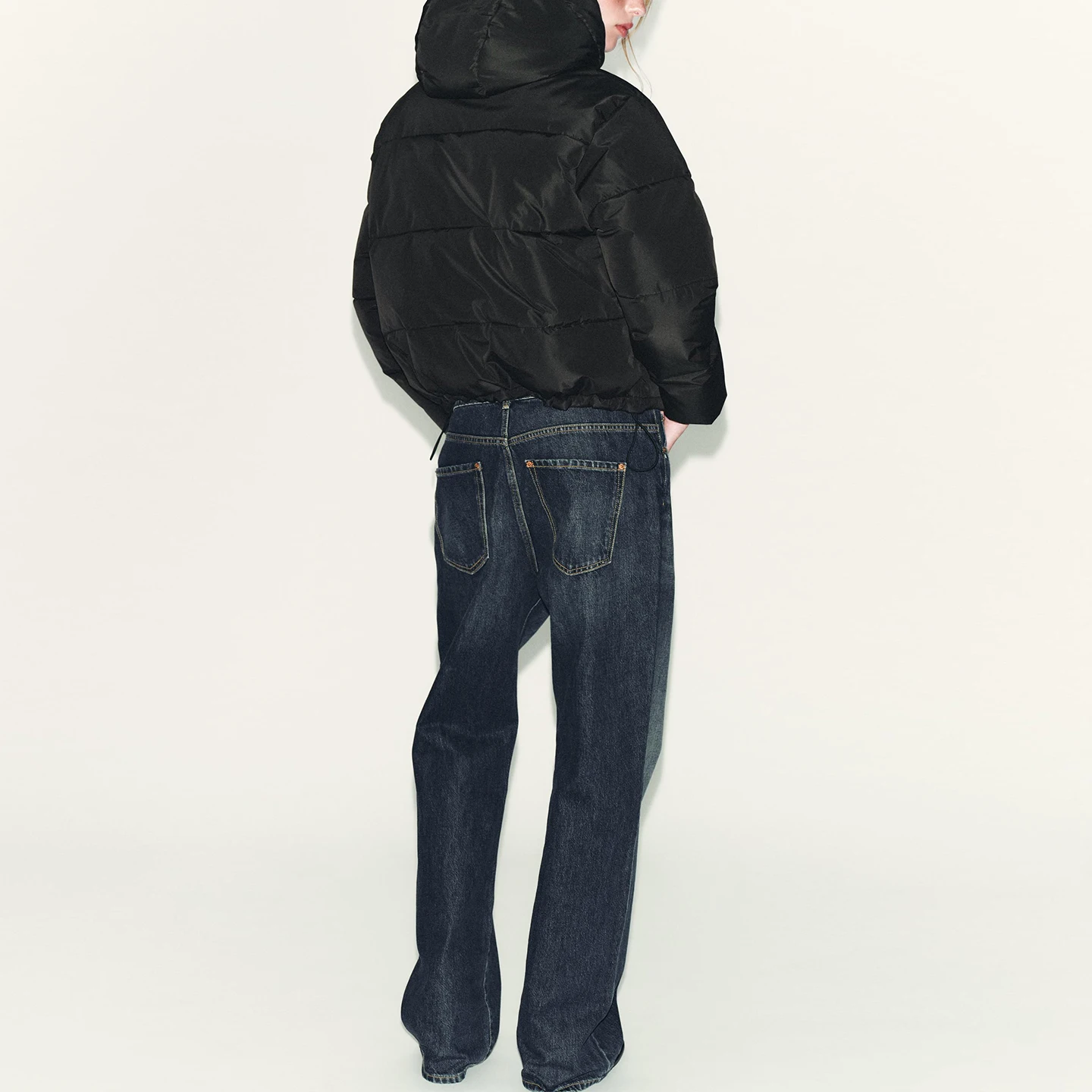 

Z женское ветрозащитное пальто Faion Thiened Jaet, Новое поступление 2025, хлопковое пальто Personali с застежкой-молнией ort Sle