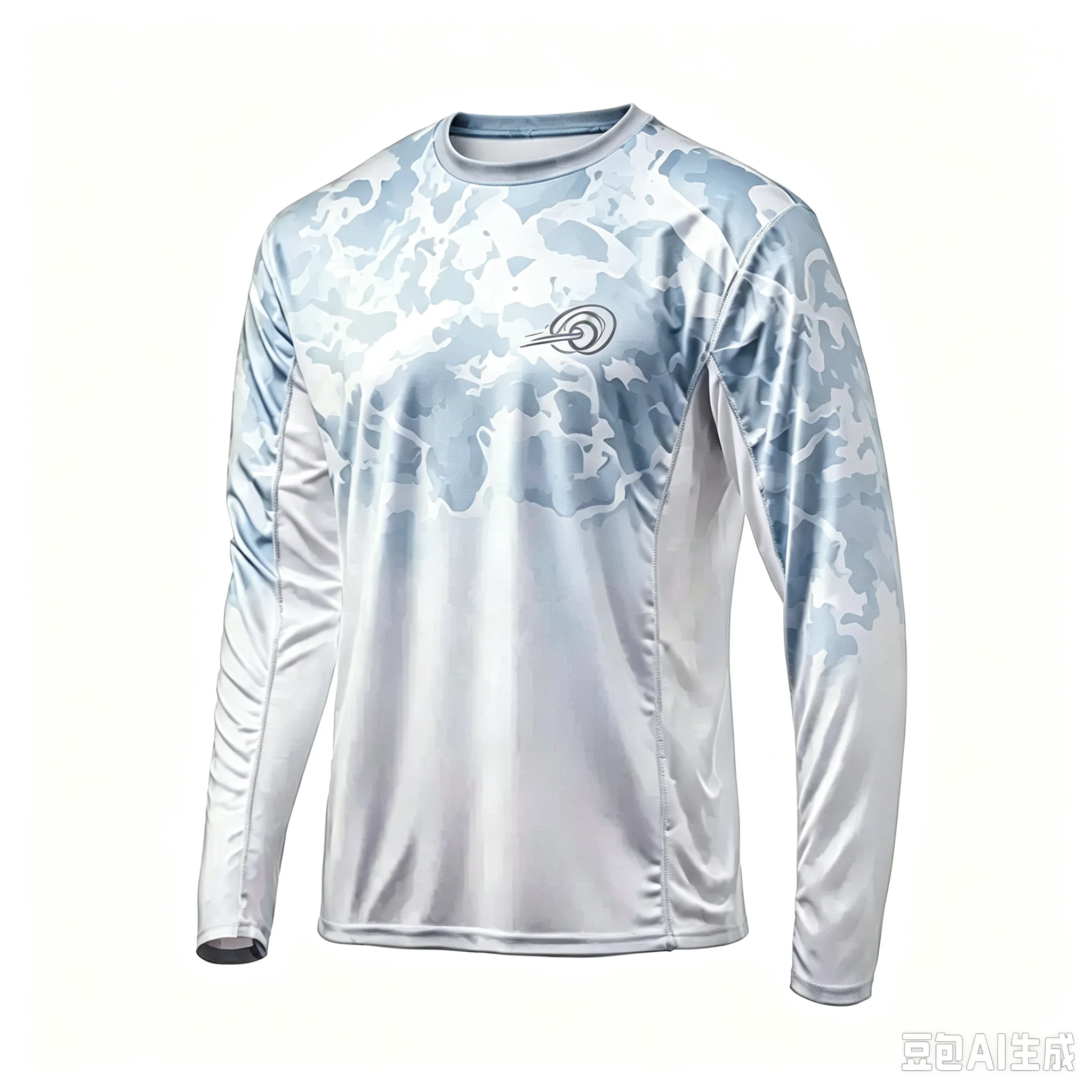 Atmungsaktives Langarm-Radtrikot/T-Shirt für Herren, Damen und Kinder – Outdoor-Sport-Oberteil / MX-Basisschicht (Frühling/Herbst) – Detail 4
