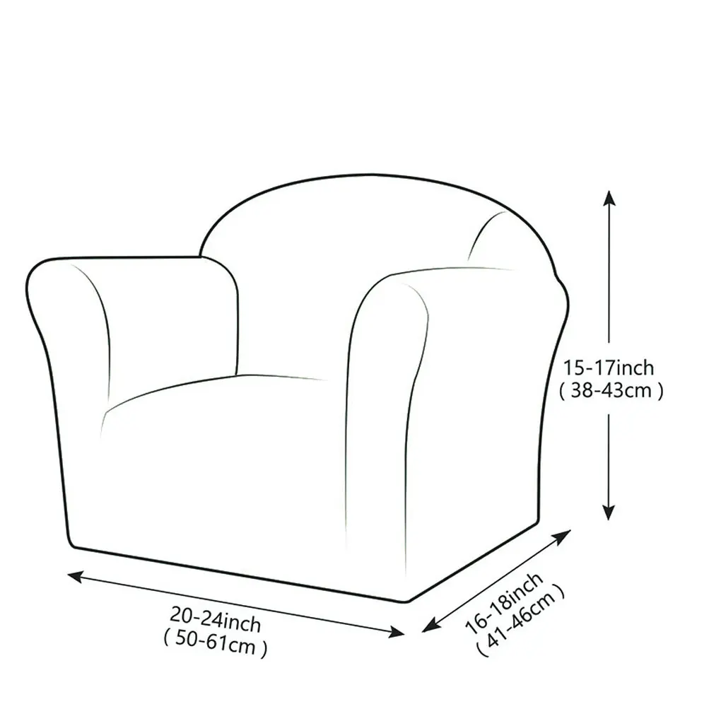Capa elástica para cadeira, excelente elasticidade, proteção total, fácil de cuidar, capa elástica para cadeira, cáqui