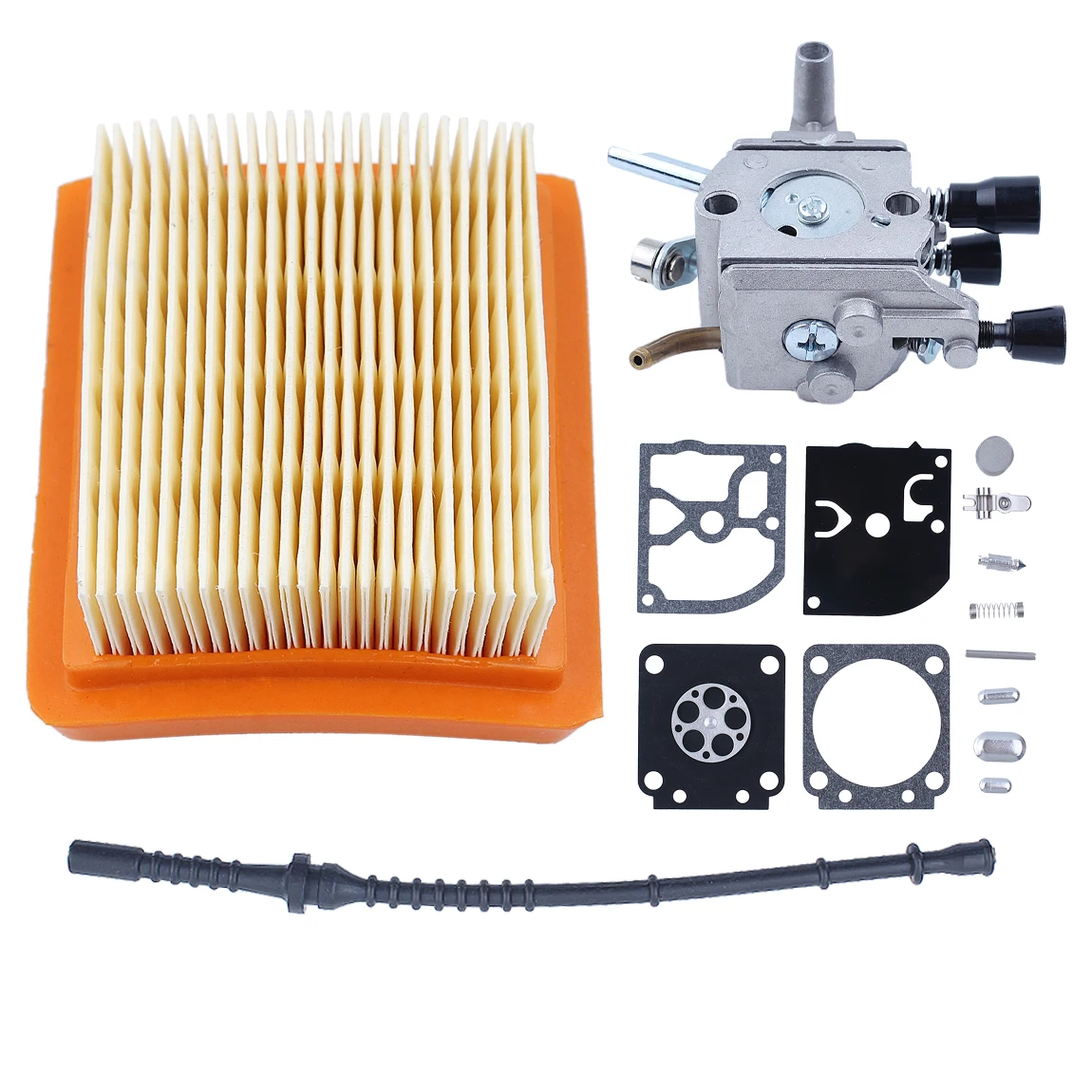 Vergaser Benzinfilter Reparatursatz für STIHL FS120 FS200 R FS020 FS202 TS200 FS250 R FS300 FS350 Trimmer Weedeater