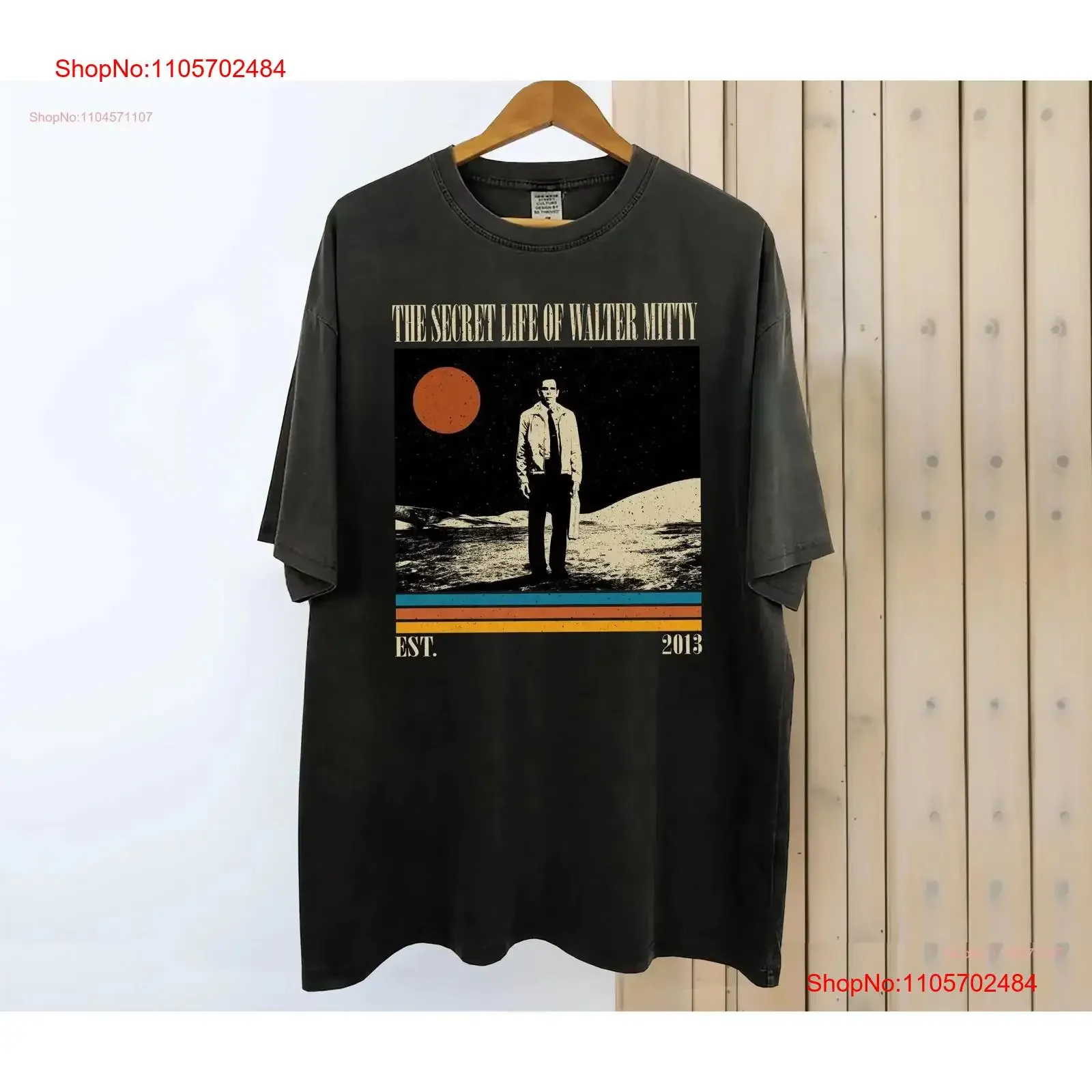 The Secret Life of Walter Mitty T Shirt Movie MinimalisT Vintage Retro Classic s for him vintage Washed homme Slightly Stylish