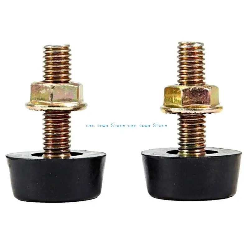 

RXJE 1 Pair Bonnet Stop Adjusters Hood Buffer Rubber Caps Bumpers Stopper 62840-H8500
