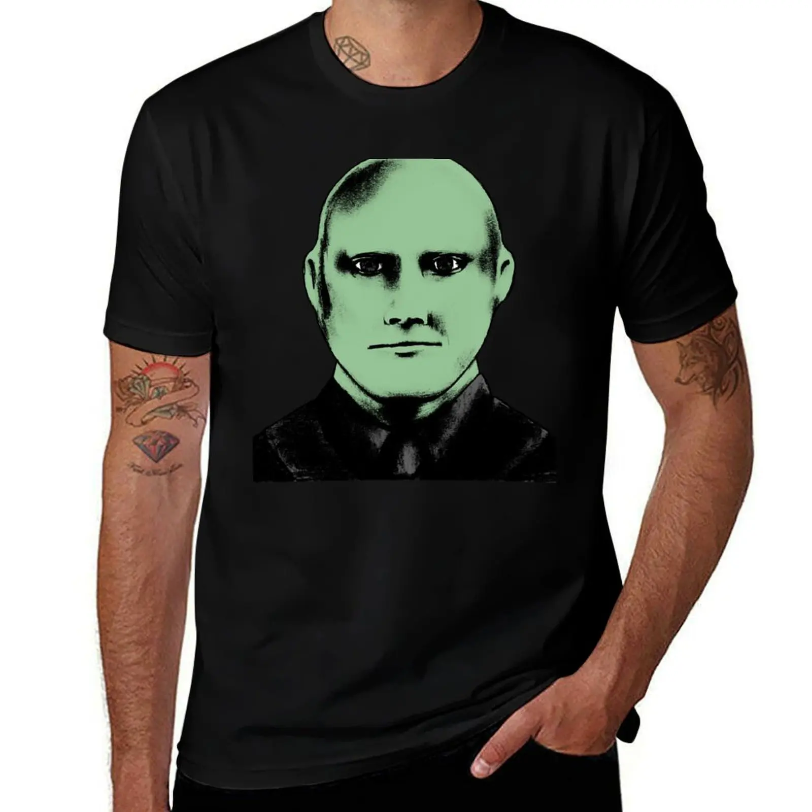 Fantomas T-Shirt Relaxed Fit Casual Short Sleeve Top T-Shirt