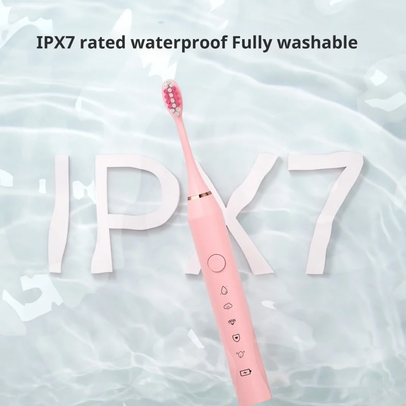 Smart Portable Home Electric Toothbrush Soft Bristle Rechargeable Smart Toothbrush