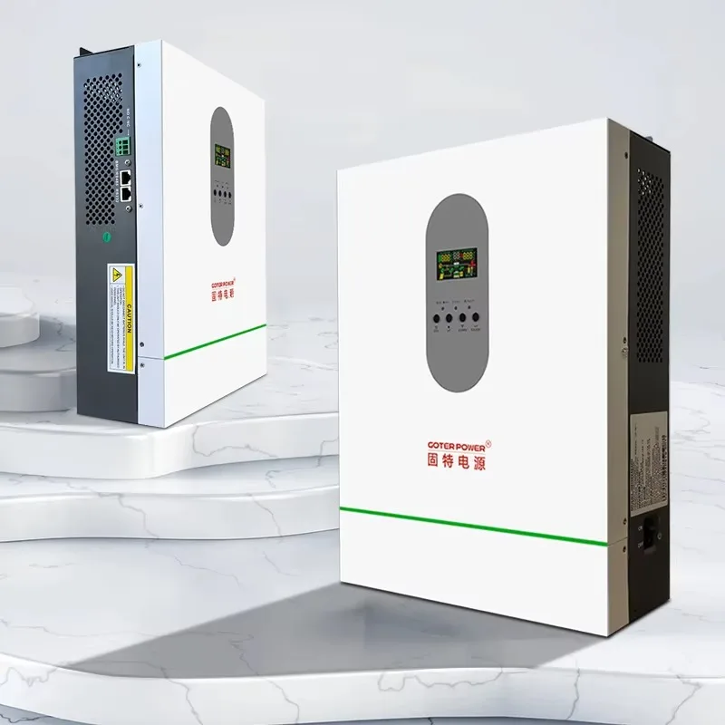 Inversor solar 6.2kw fase dividida 120v 240v inversor híbrido conectado à rede para sistema de geração de energia solar de toda a casa