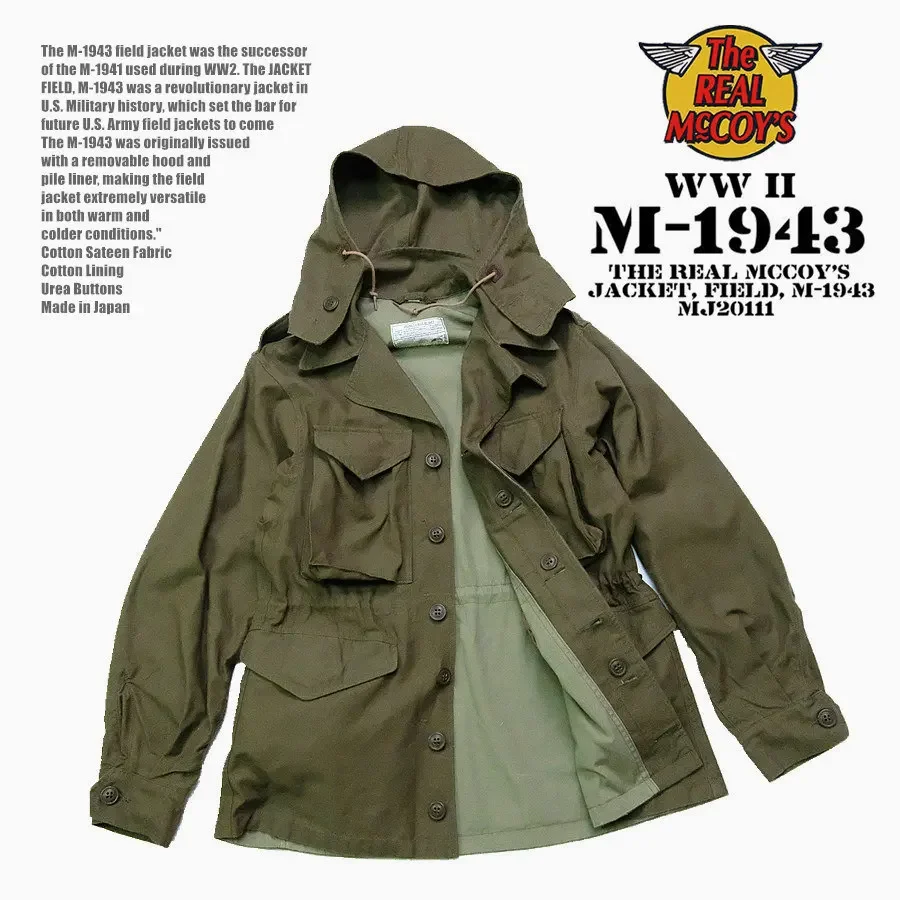 ジャケット・アウター THE REAL McCOY'S JACKET, FIELD, M-1943 JACKETS, FIELD, M-1943 / 370-E – The Real McCoy's
