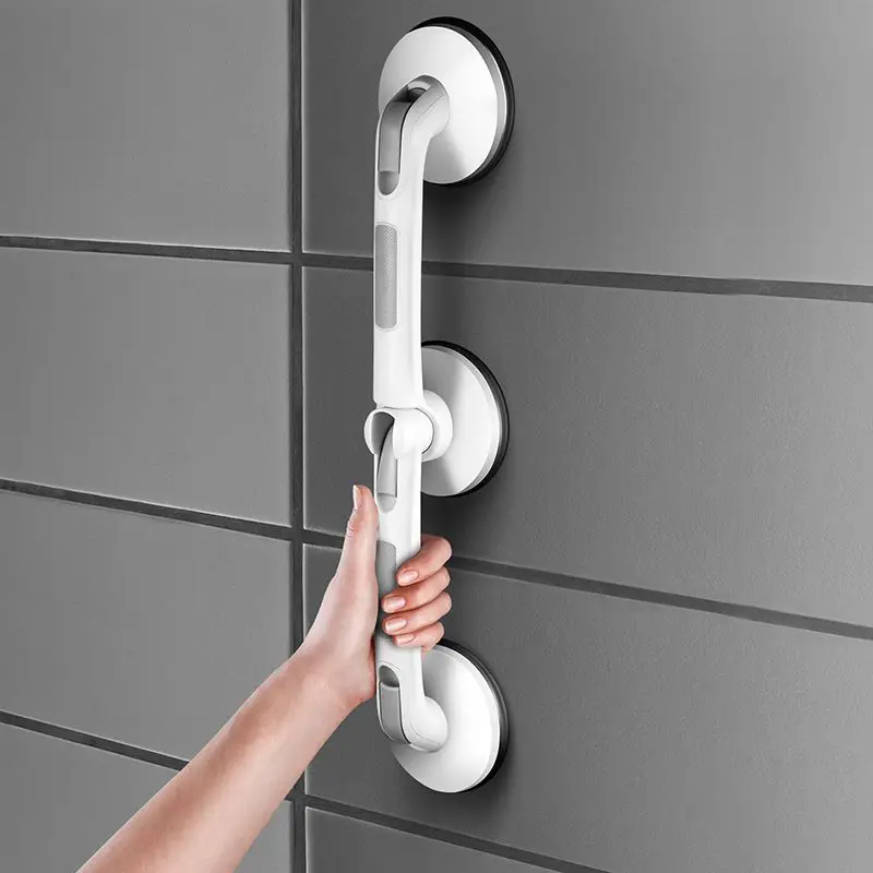 

Toilet shower room handle elderly safety armrest bathroom handle suction cup