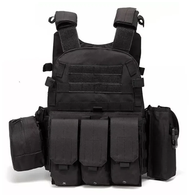 Functional chest bag Vest Mens Hunting Vests Outdoor Men's Modular vest Hunting Carrier CS Vest Combat Assault 슬링백 bolsos сумка