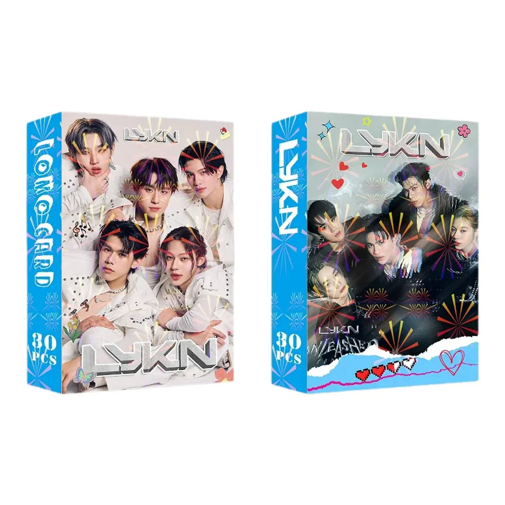 30 pièces/ensemble Thai Boyband LYKN Lomo carte-Hong Tui William Lego & Nut Idol cartes Photo holographiques Fans cadeau