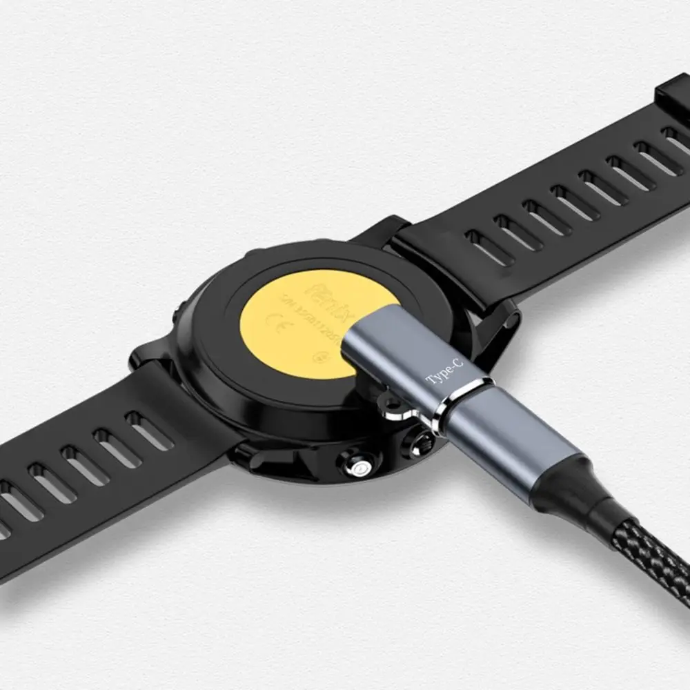 ガーミンフェニックス用マイクロ充電コンバーター,データコード,充電アダプター,USBメスタイプc,7s,7x,6, 6s,6x,5s,5x,venu 2 2秒