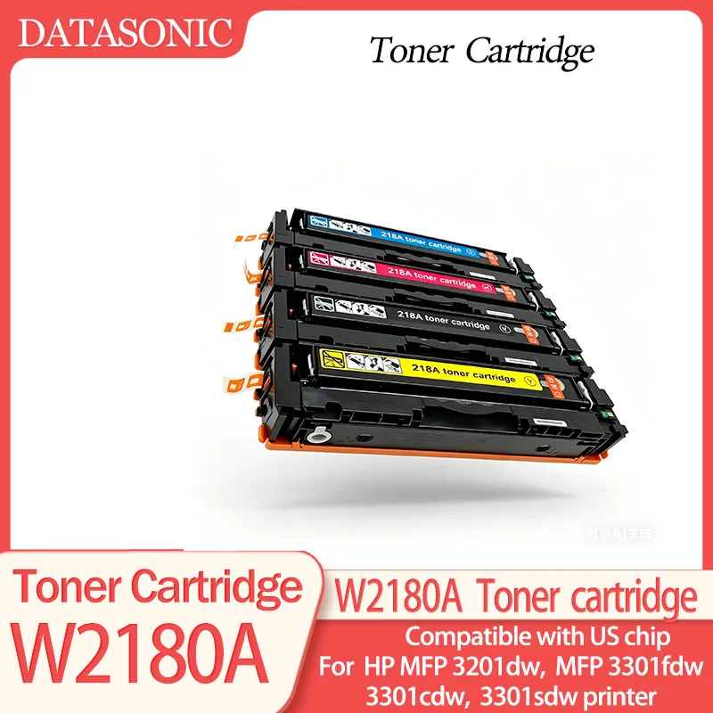 

Тонер-картриджи 218A 218X, совместимые с Color LaserJet Pro 3201, MF3301fdw, 3301cdw, 3301sdw, тонер-картридж W218A W2180X