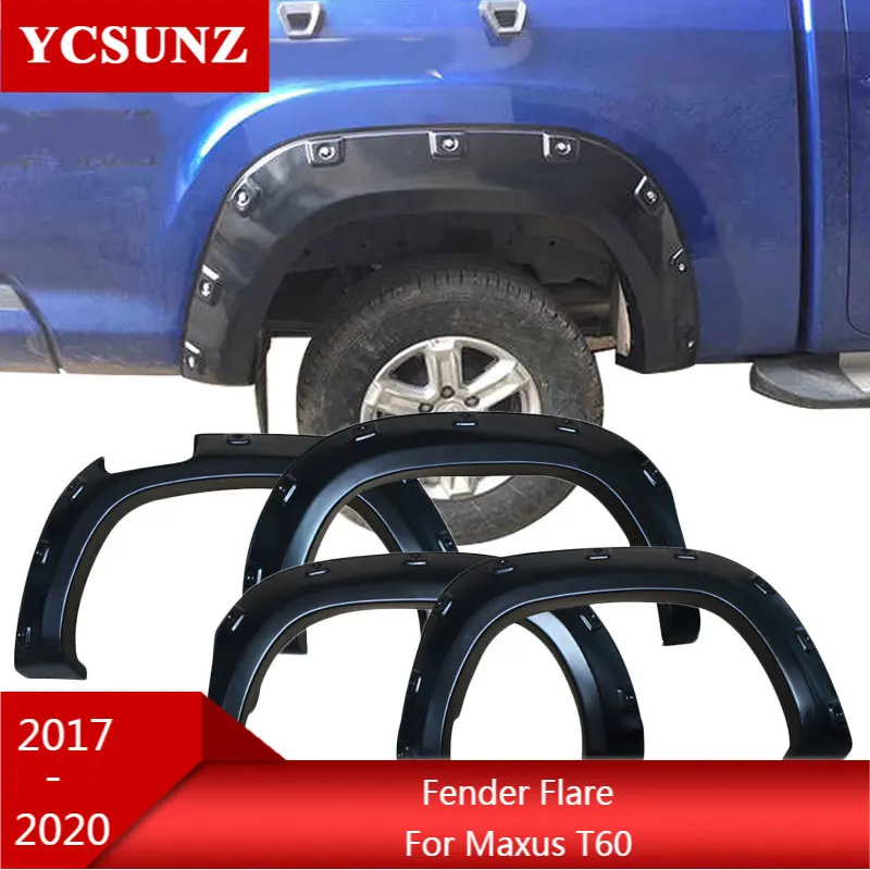 Wheel Arch Mudguards Fender Flares For Maxus LDV T60 ute 2017 2018 2019 2020 2021 double cabin accessories Ycsunz