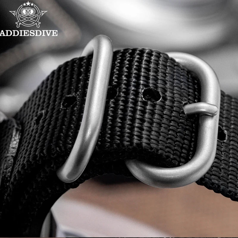 

ADDIESDIVE 36mm Retro Military Watch K1Mineral Glass Stainless Steel Luminous Watches Vintage Men Wristwatch AD2079 reloj hombre