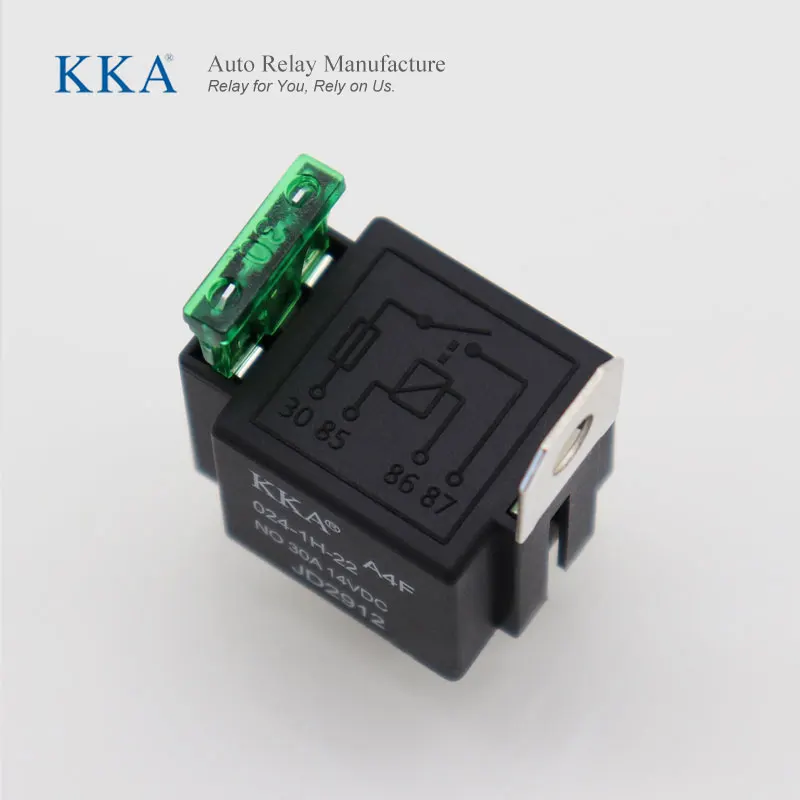 KA-A4F Relé automotivo do fusível, 12V, 24V, 4Pin, 5Pin para o carro, motor, barco, auto veículo, 30A, 25Pcs pela caixa