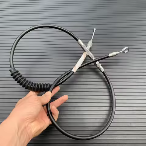 Lengthened Throttle Cable Wires Clutch Line For Harley Sportster Iron XL 883 1200 H XL883R P L C Dyna Softail Fat Boy Road King