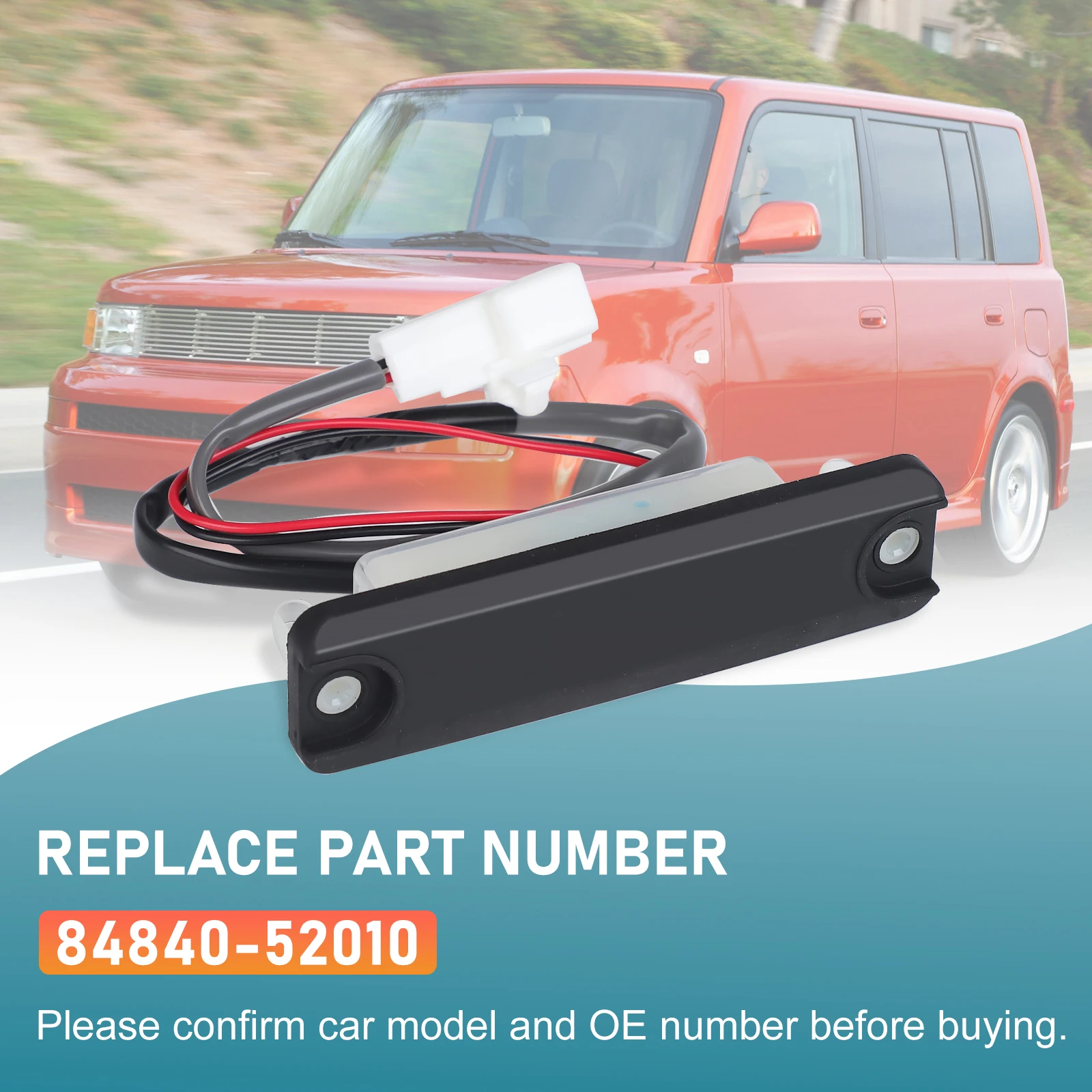 

84840-52010 Tailgate Release Opening Switch Durable For 2004 2005 2006 Scion XB Toyota Door Switch Replacement Trunk Button