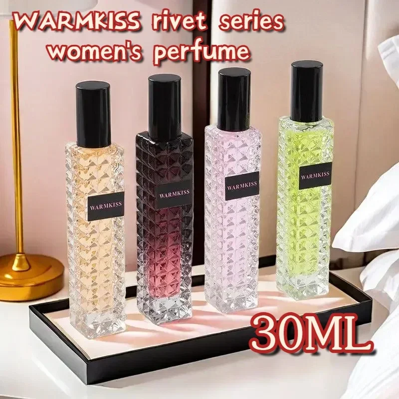 WARMKISS-Serie de remaches para mujer, perfume de 72 horas de duración, fragancia de 30ml