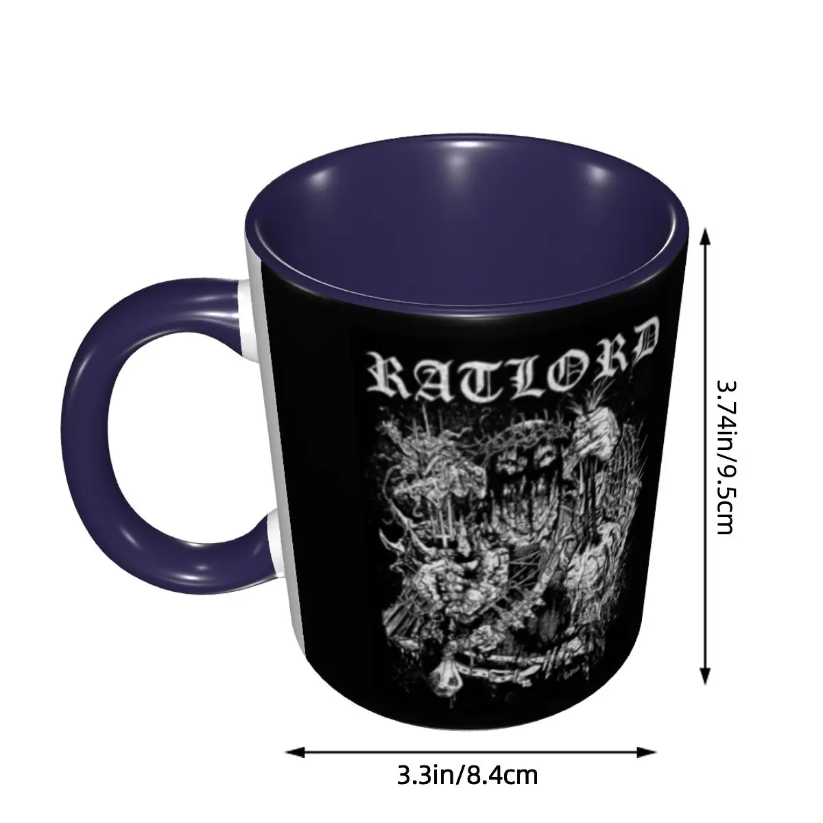 Darkthrone Bathory Mug Personalized Norwegian Black Metal Band    Coffee Ceramic Mug Cup Creative Gift