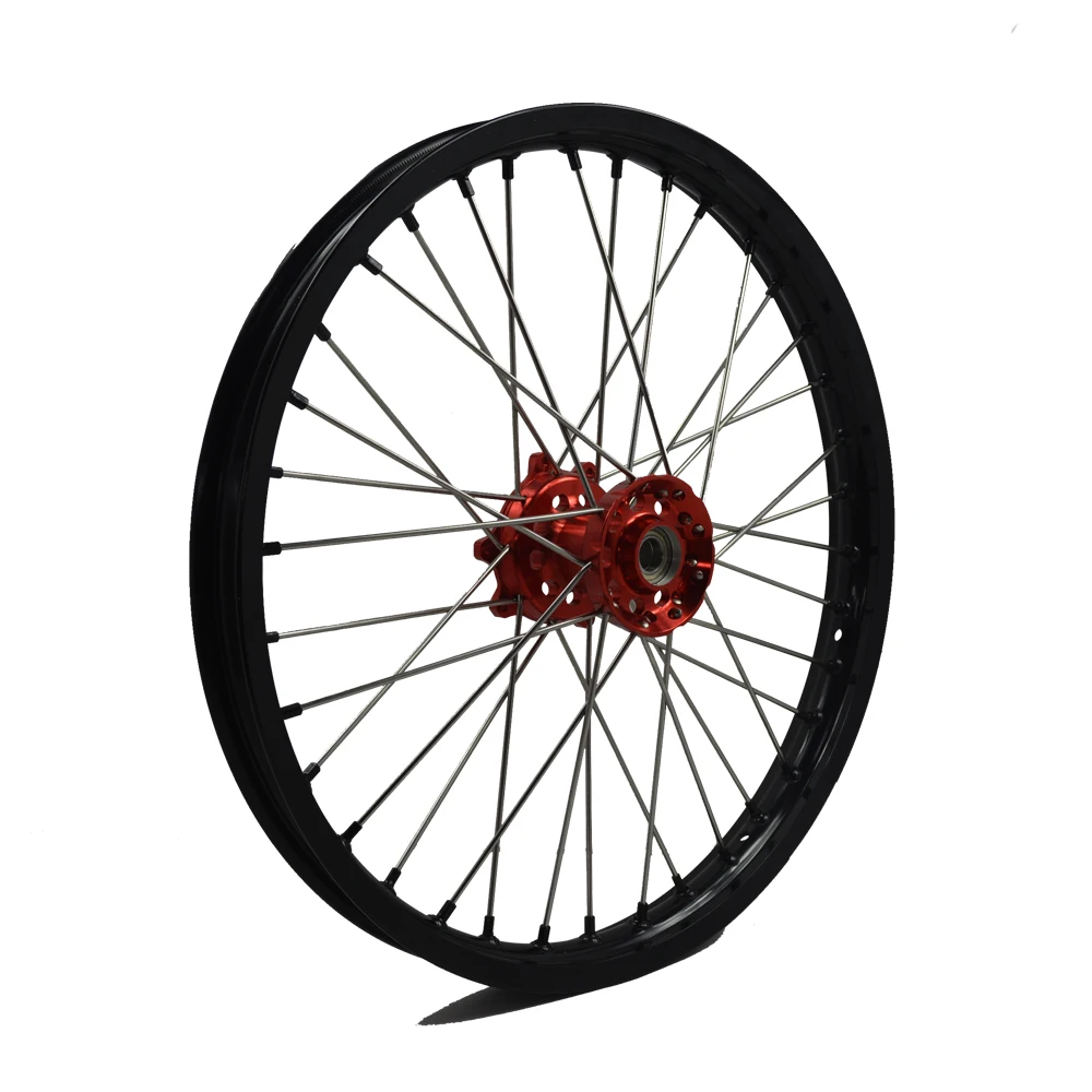 21 Inch Motocross Motorcycle Complete Alloy CNC Front Wheels