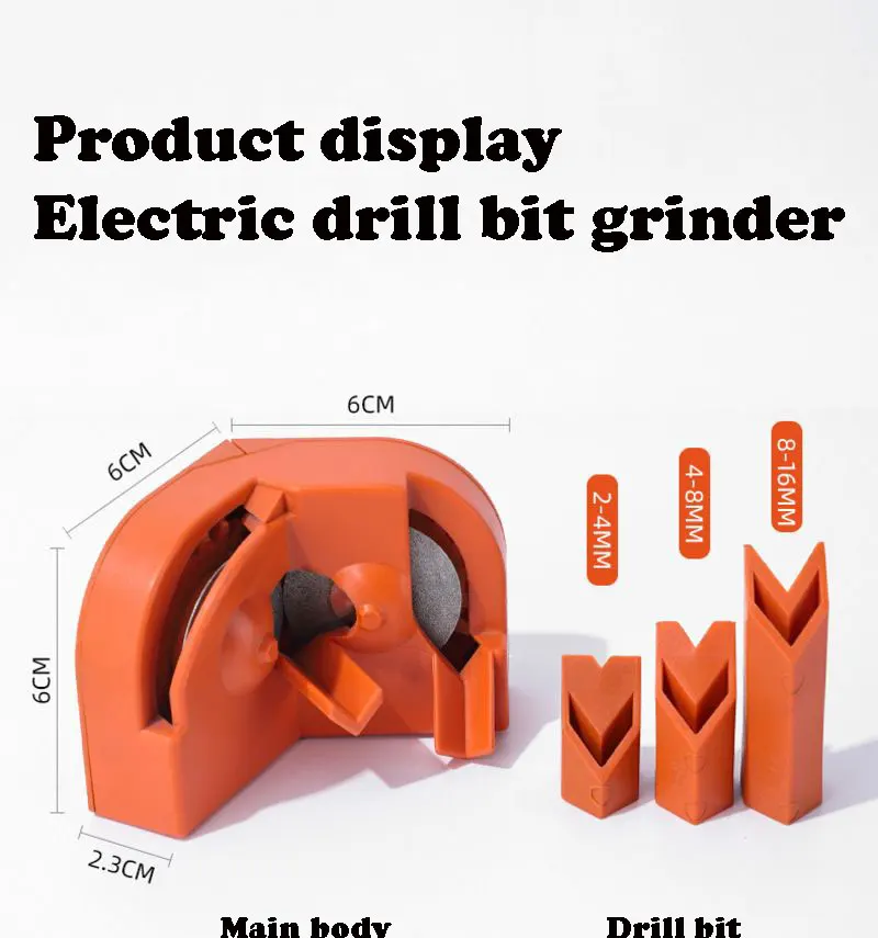 hit productArtifact Universal Multifunctional Twist Drill Grinding Impact Drill Milling Cutter Kitchen Knife Grinding Portable