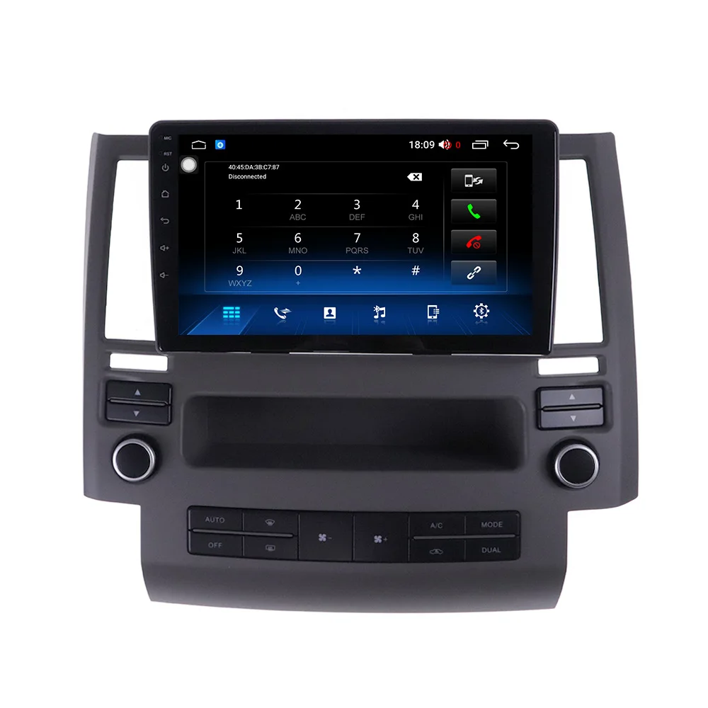 Dla Infiniti FX FX35 FX45 2003-2009 Carplay WIFI nawigacja samochodowa GPS odtwarzacz multimedialny radioodtwarzacz audio radio samochodowe