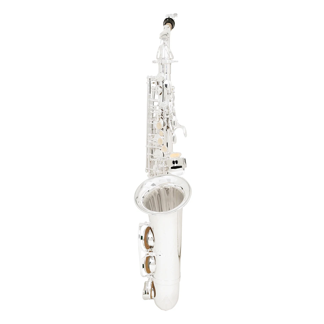 SLADE E-flat Alto Saxophone Brass Body Whte Shell Eingraving Silver Plated Keys Alto Saxophone For Playing Beginner's Practice