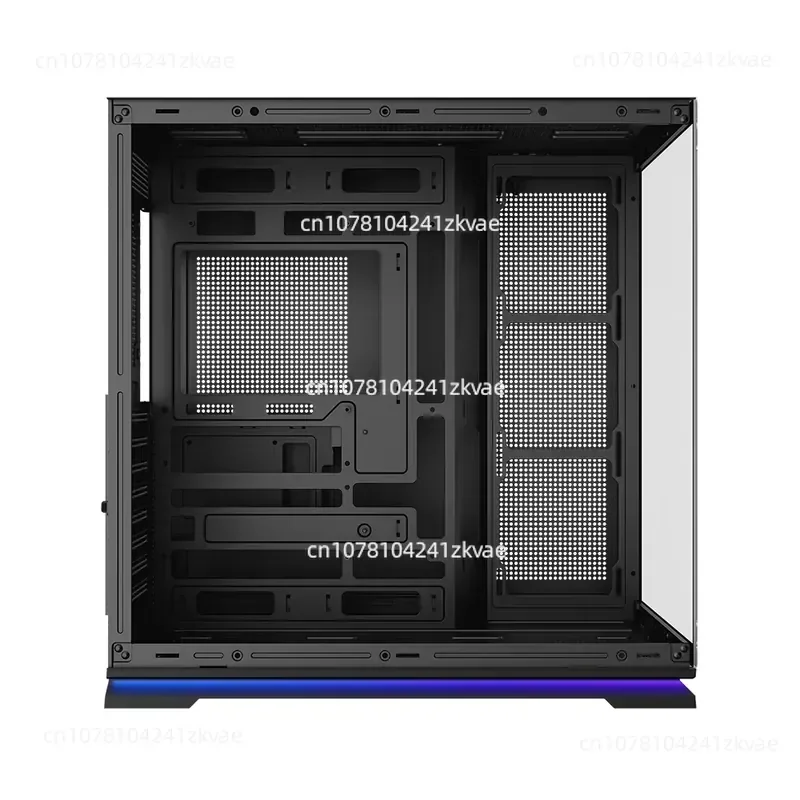 Medium Tower ATX Seaview Computer Gaming Case, Dual Room Computer Gaming Case, Chassis Bottom with