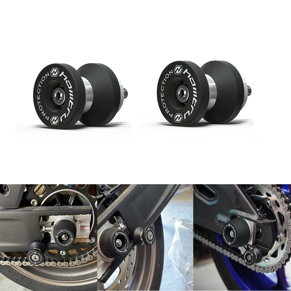 

Motorcycle Accessories Swingarm Spools Slider For Yamaha YZF R1 R1M 2015-2023