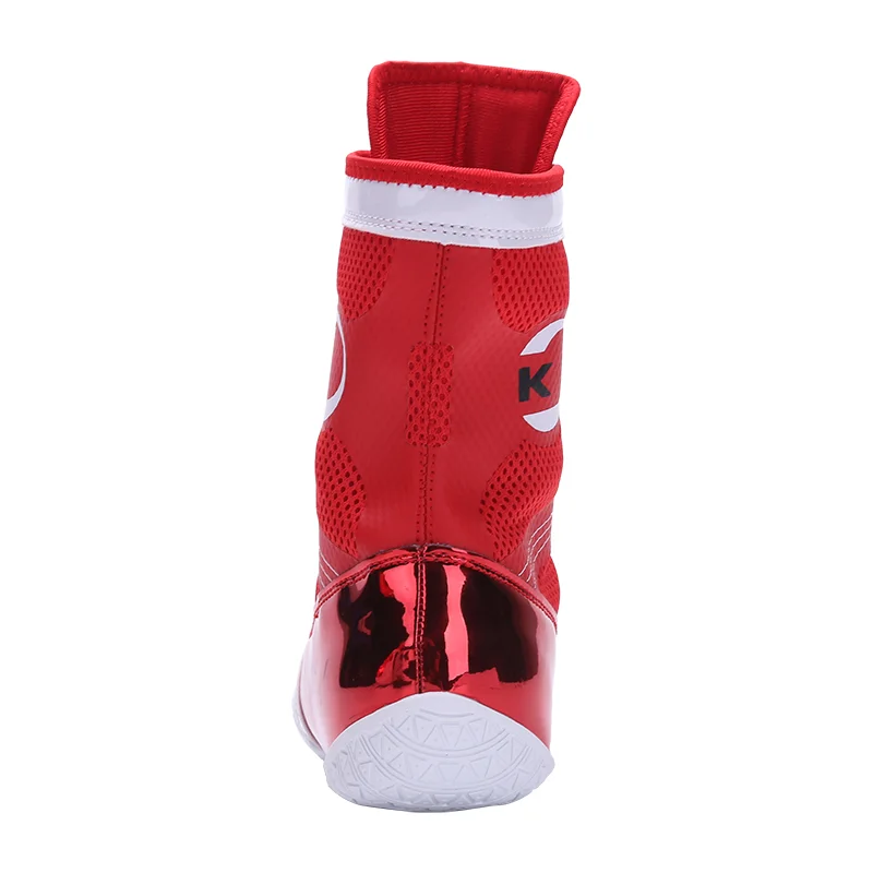 Classic Brand High Quality Athletic Sports Boxing Fighting Boots Men's Wrestling Sneakers Comfortable Large Size Fitness Trainin