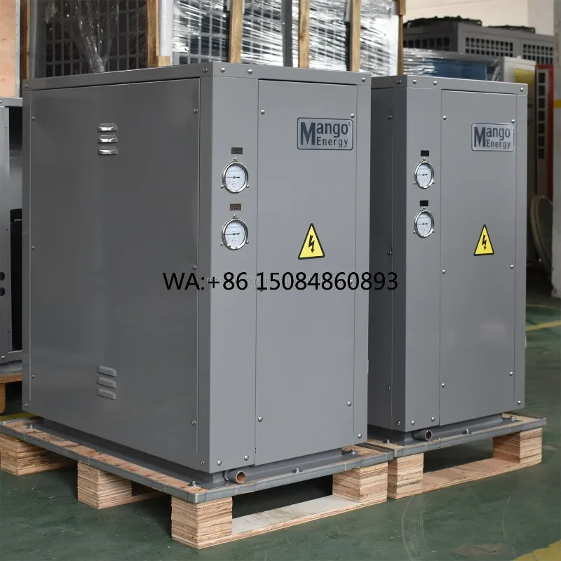 12KW Solar/Electric Water Source Heat Pump, R410A for Outdoor & Hotel