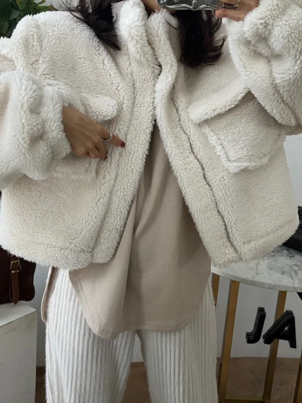 الكورية Sle رقيق ملابس خارجية المرأة الخريف الشتاء الدفء Faionable ort معطف طويل Sve سستة الوقوف طوق معطف