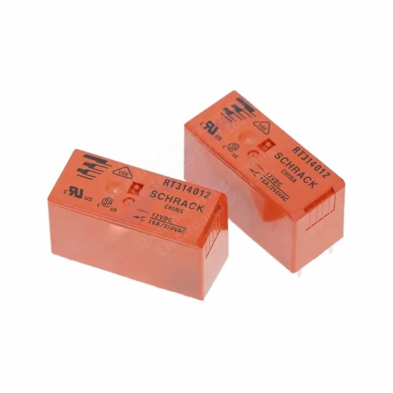5Pcs/Lot RT314 8Pin 16A 250VAC Relays 5V 12V 24V 48V DC RT 314005     RT 314012     RT 314024     RT 314048     SPDT 1 Form C