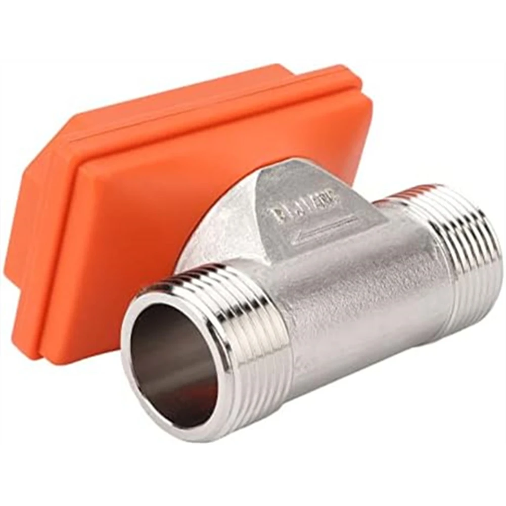 

(SPOR) Водомер из нержавеющей стали для садового шланга, измеритель расхода воды в галлонах для сада, бассейна, орошения сельскохозяйственных угодий