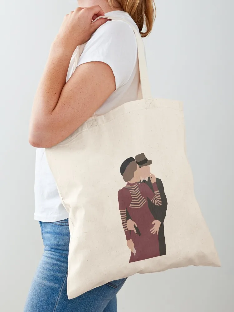 bonnie and clyde Tote Bag Fabric bag large size bags personalized tote bag tote bags men