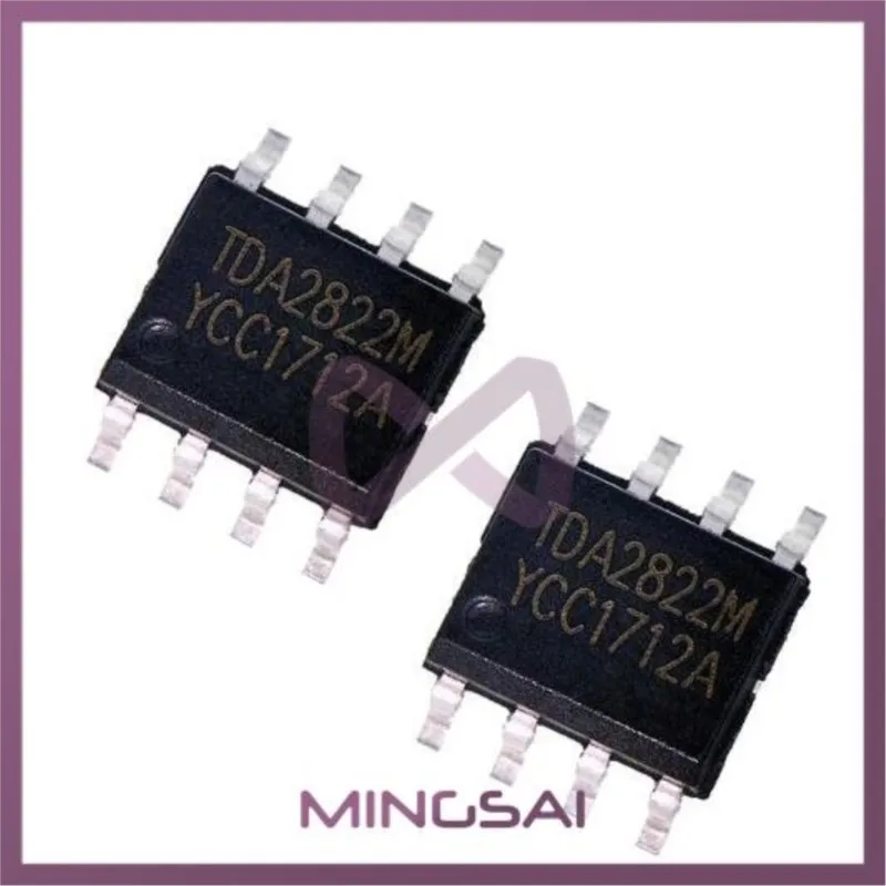 10pcs/lot TDA2822M DIP8 SOP8 TDA2822 SOP DIP 2822M DIP-8 SOP-8 DUAL LOW-VOLTAGE POWER AMPLIFIER IC