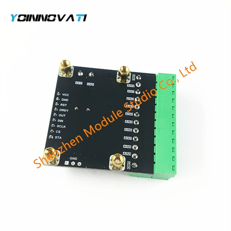 yt-1-pcs-ads1263モジュール10チャンネル32_24ビット38-k高精度低速度adcデータ・アクイジション型アナログ-デジタル・コンバータ・モジュールです