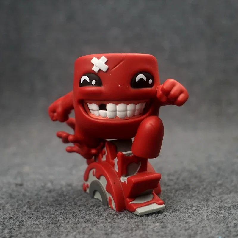 Super Meat Boy  Action Figure  Creative and  Cute Cartoon Collection  Toys Gift