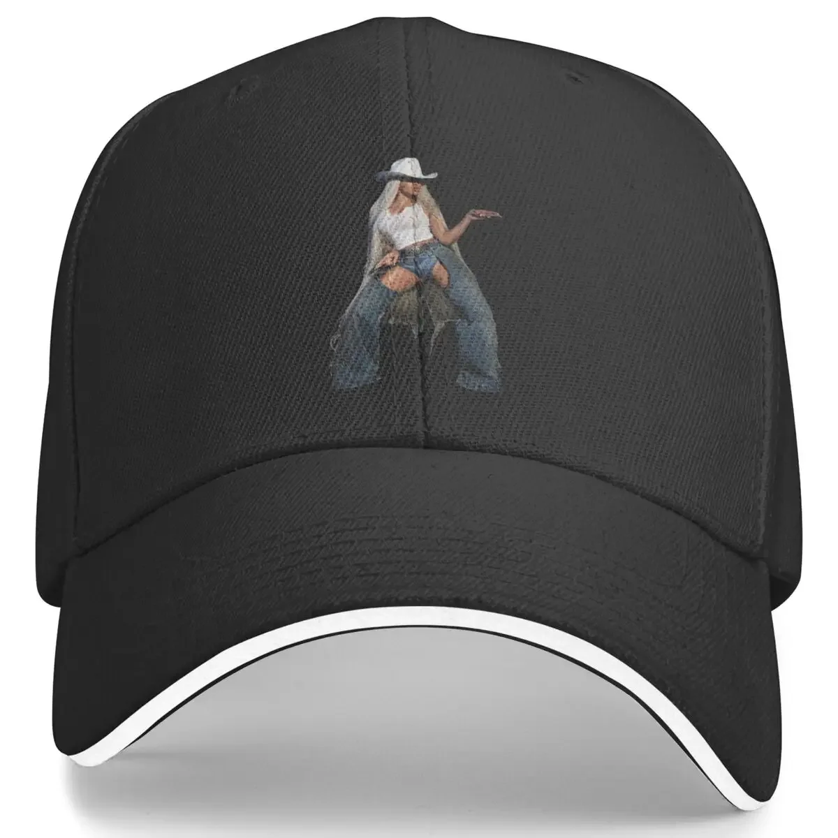 Cowboy Carter Casual Baseball Cap Summer Tour Album Trucker Hat Breathable Outdoor Sports Hip Hop Hats Unisex-Teens Baseball Cap