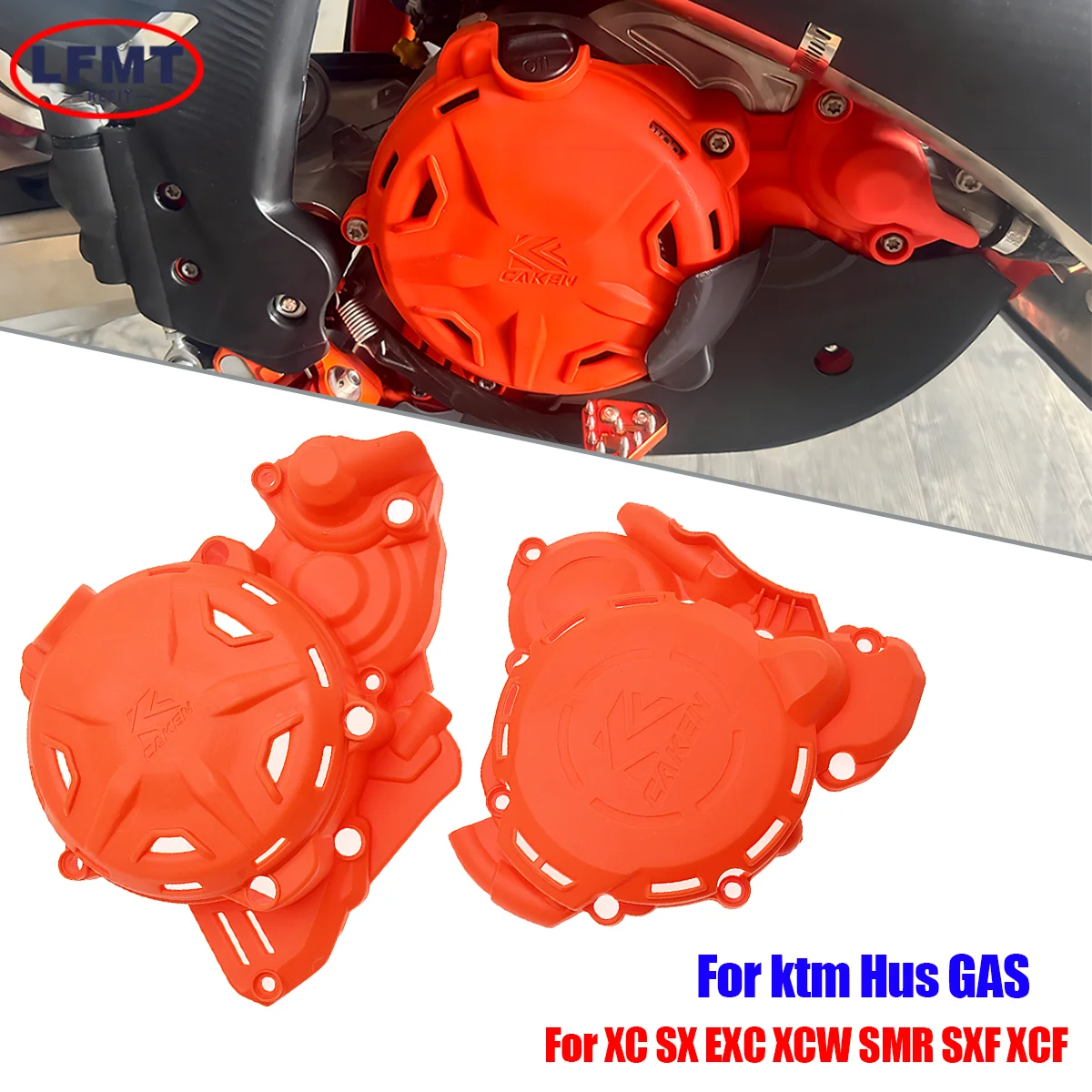 AliExpress LFMT Clutch Protector Lgnition Guard Cover Dirt Bike 2024 2025 For GASGAS EC 250F 350F For KTM 250 350 EXC-F 350XW-F EXCF XWF XW-F