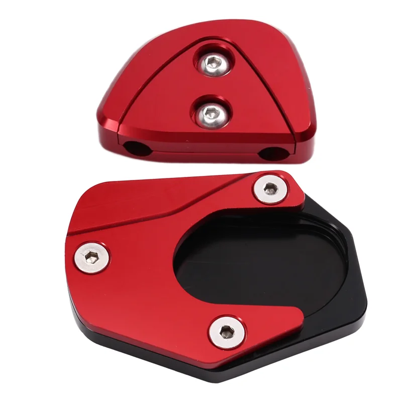 N26R-Motorcycle Side Stand Doot Kickstand Auxiliary Foot Pedal Support Plate Designed For SYM ADXTG400 ADXTG 400 Models 2024 202