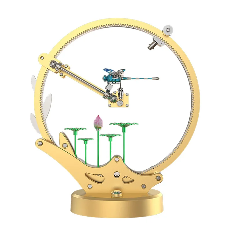 

Highly Recommended DIY Mechanical Dragonfly Model Kit Metal 3D Puzzle Art Assembly Decoration Ornaments Craft Handmade Gift